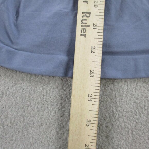 SKIMS Seamless Sculpt Zip Front Top Women Small Steel Blue Long Sleeve Shapewear - Picture 6 of 7